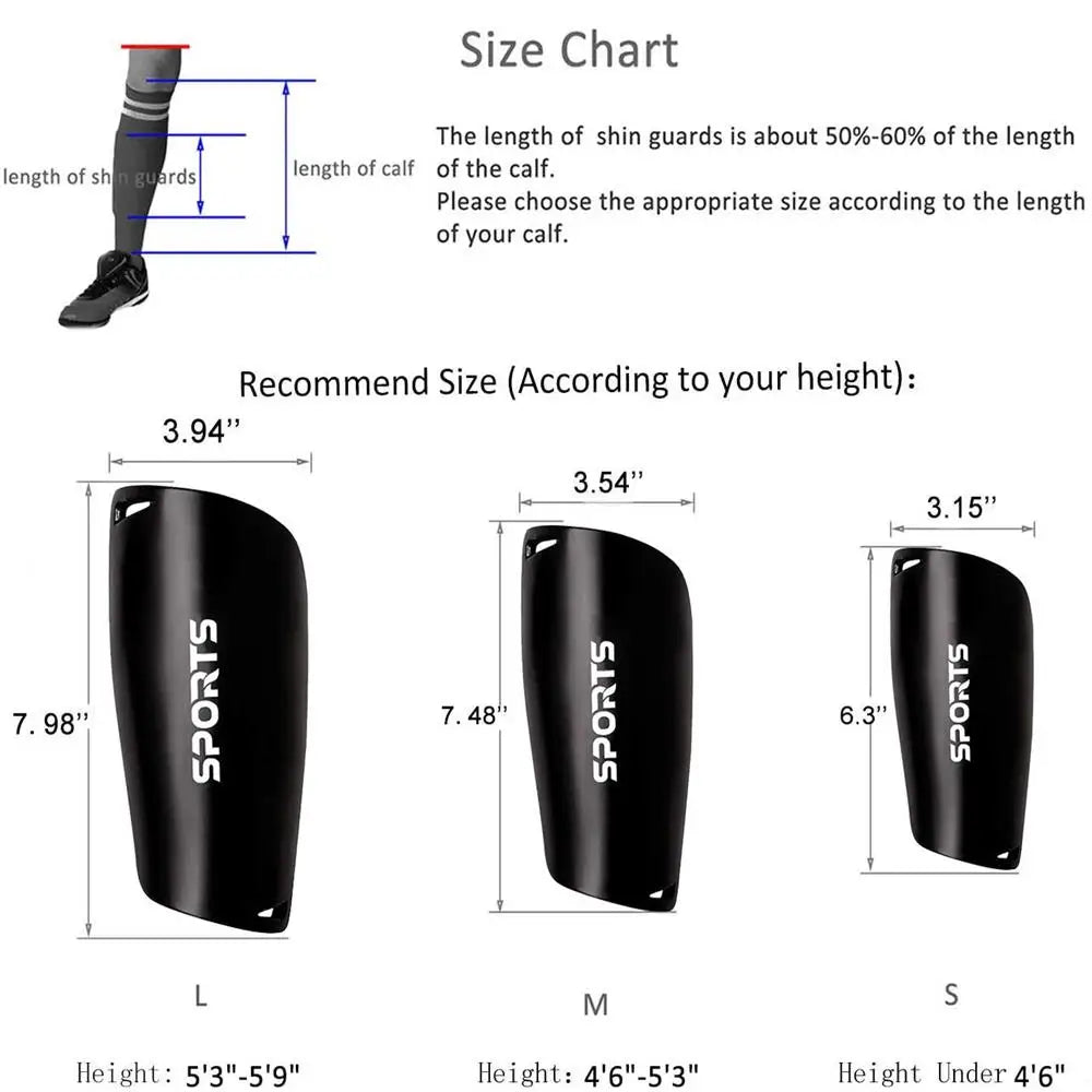 Adult Youth Kids Soccer Football Shin Guards Sock Comprehensive Protection For Leg Cushioned Ankle Protection Prevent Injuries