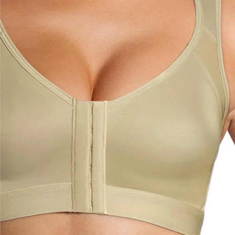 Posture Corrector Lift Up Bra Women Cross Back Bra Breathable Underwear Shockproof Sports Top gym Fitness Vest Bra back support