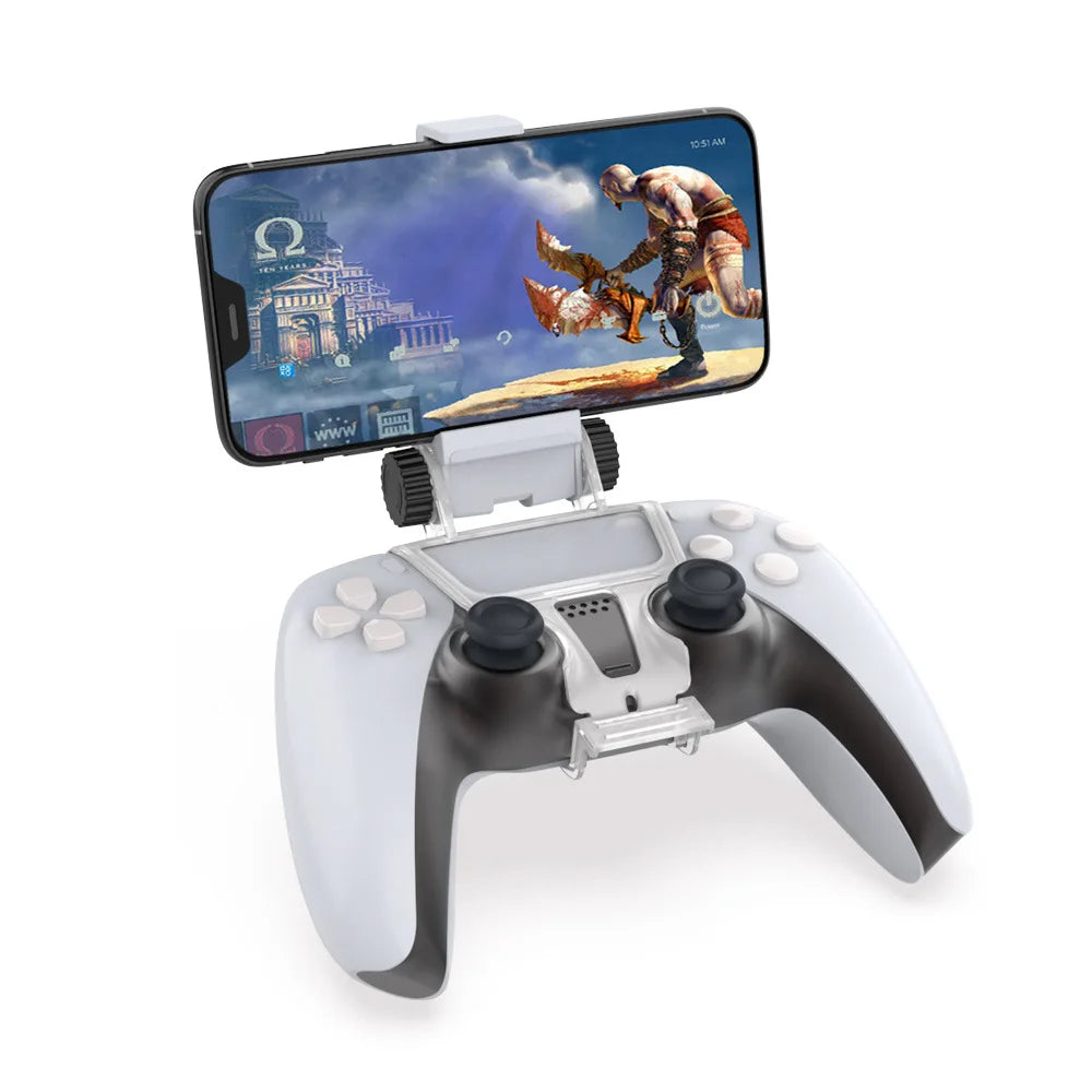 For PS5 Playstation 5 Gamepad Controller Smart Phone Cellphone Mount holder Support Clamp Clip Stand Phone Game Accessories