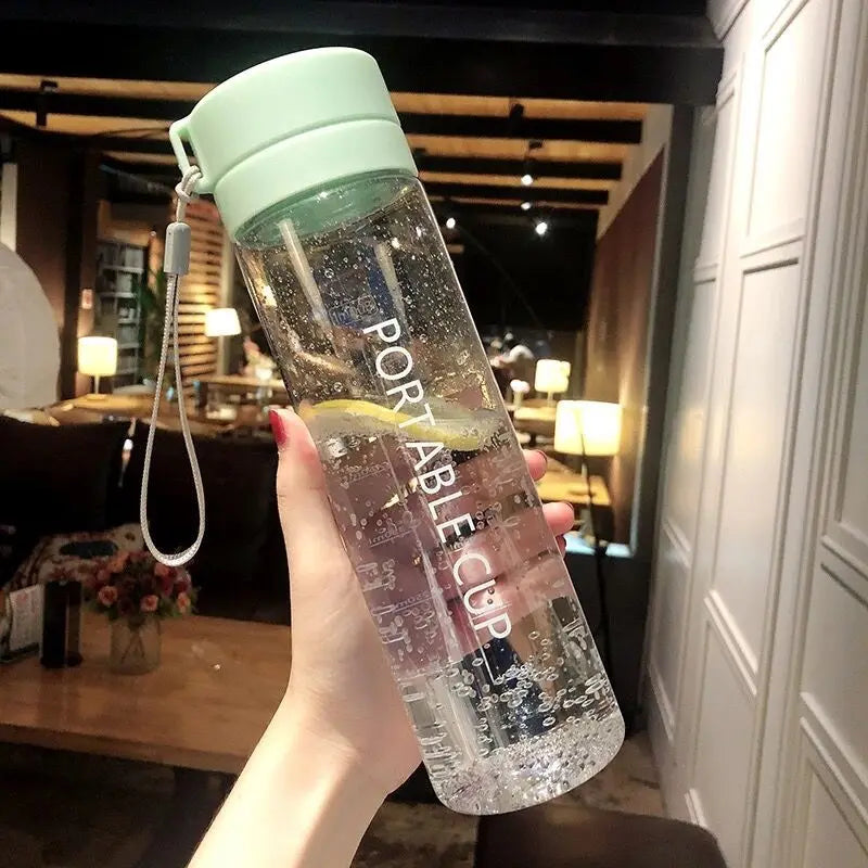 800ML Water Bottle Tour Outdoor Sport Leak Proof Seal Water Cup Portable School Fitness Water Bottles Drinkware BPA Free