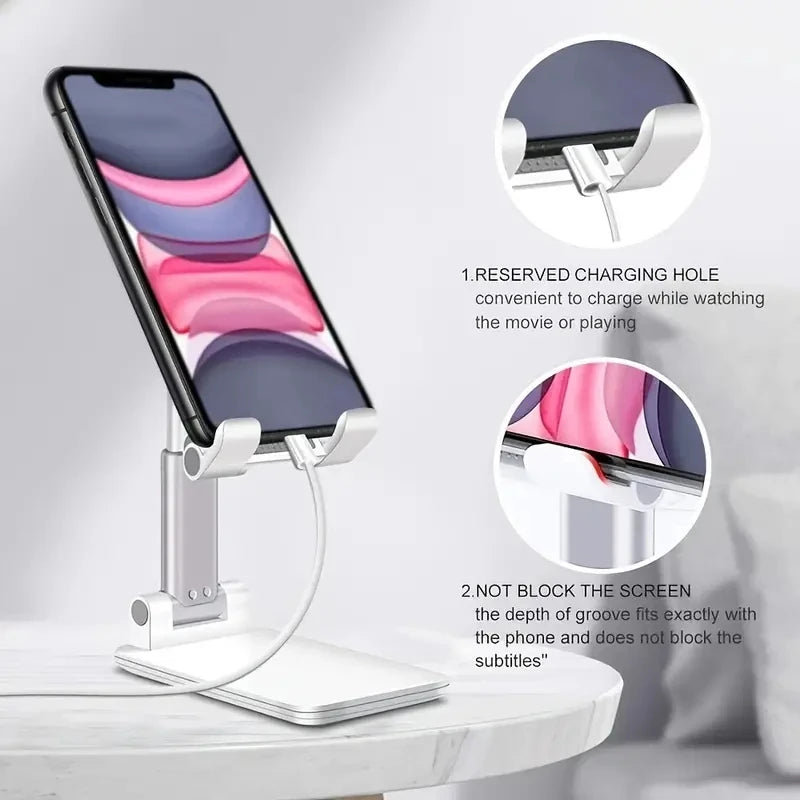 Desk Mobile Phone Holder Stand For IPhone IPad Xiaomi Adjustable Desktop Tablet Holder Universal Table Cell Phone Stand