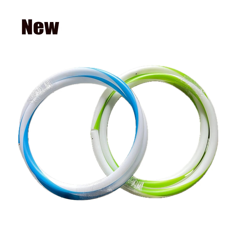 LED Colorful Fitness Circle Performing Arts Abdominal Fat Loss Light Fitness Crossfit Foldable Sport Hoop Gym Fitness Equipments