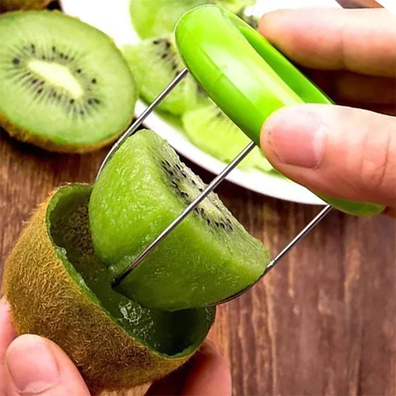 Flesh Separator Kiwi Avocado Cutter Knife Detachable Shea Corer Fruit Slicer Peeler Salad Lemon Peeling Tools Kitchen Gadgets