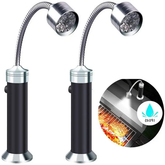 Portable Magnetic Led BBQ Grill Light 360 Degree Adjustable Base Barbecue Lights Lamp BBQ Accessories Grilling Outdoor Tools