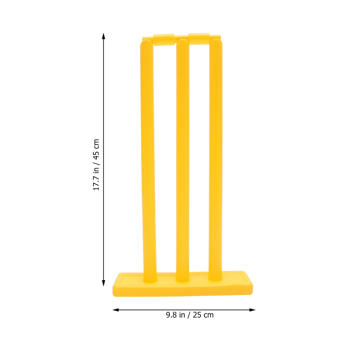 4pcs Kids Cricket Set Outdoor Playing Cricket Bat Stump Parent Child Interactive Sports Game for Backyard ( )