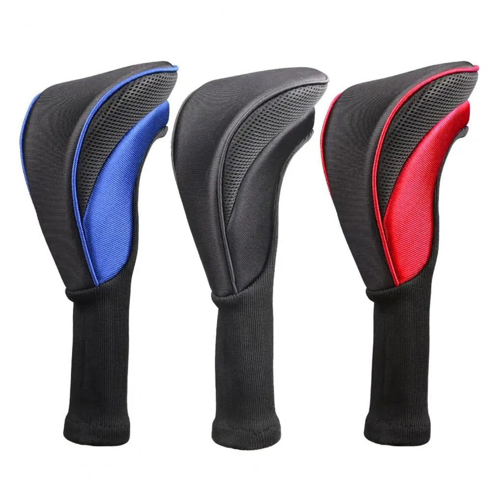 No.1/3/5 Golf Club Head Covers Woods Driver Soft Lining Club Long Golf Iron Head Protection Sleeve Wedge Cover Golf Accessories