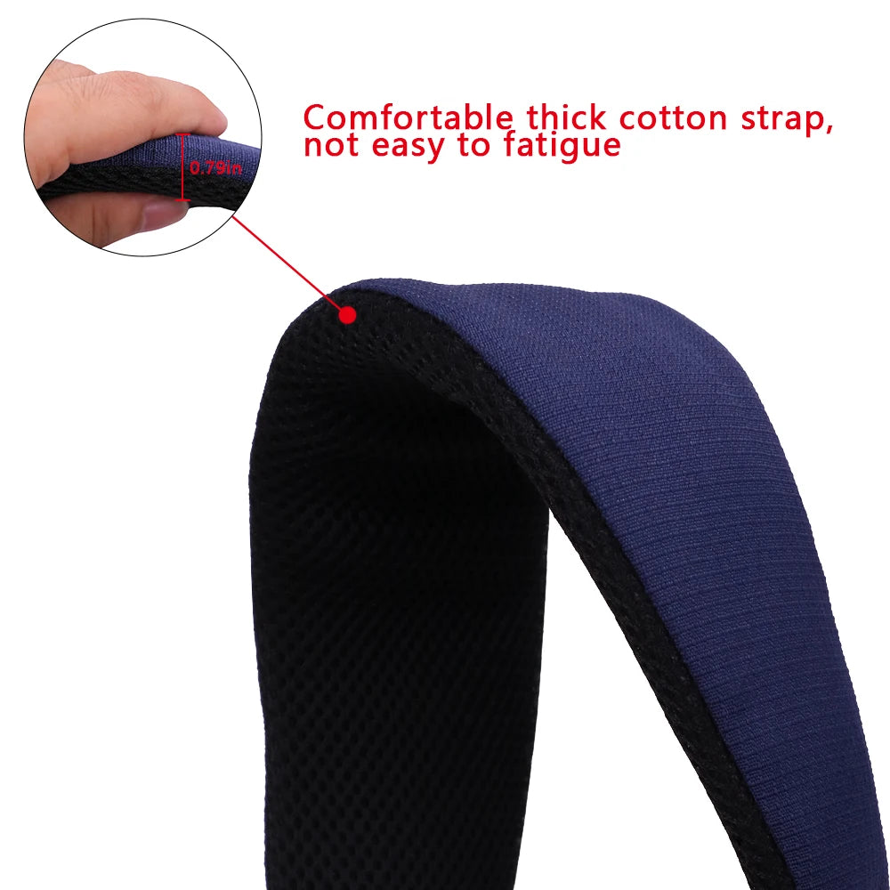 Golf Bag Strap Replacement Comfort Double Shoulder Adjustable Strap Padded Golf Carrying Bag Strap