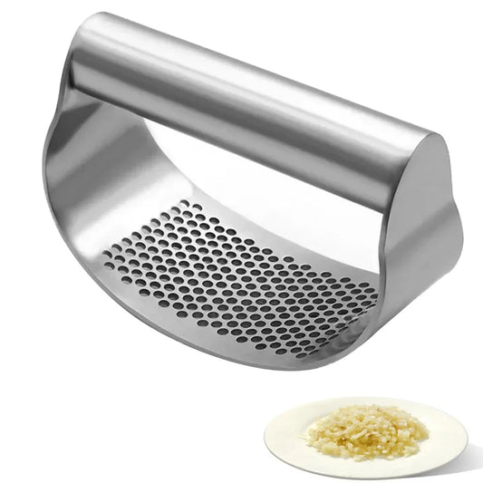 Garlic Press Rocker Set Bottle Opener Heavy Duty Stainless Steel Garlic Mincer Crusher Professional Kitchen Gadgets Garlic Chopp