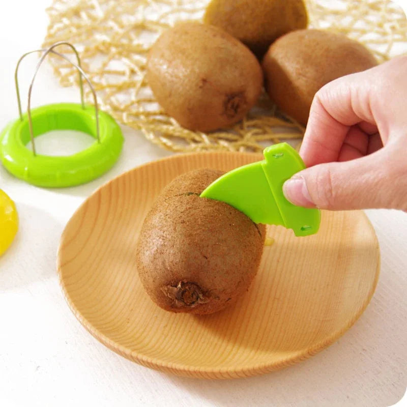 Flesh Separator Kiwi Avocado Cutter Knife Detachable Shea Corer Fruit Slicer Peeler Salad Lemon Peeling Tools Kitchen Gadgets