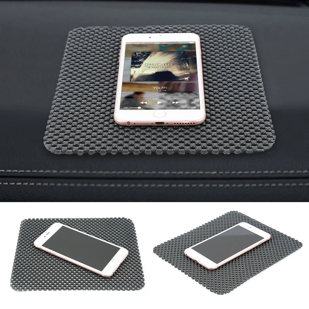 2023 Silicone Car Non-slip Dash Mat Dashboard Sticky Pad Holder Anti Slip Mat For Car Mobile Phone Car Accessories