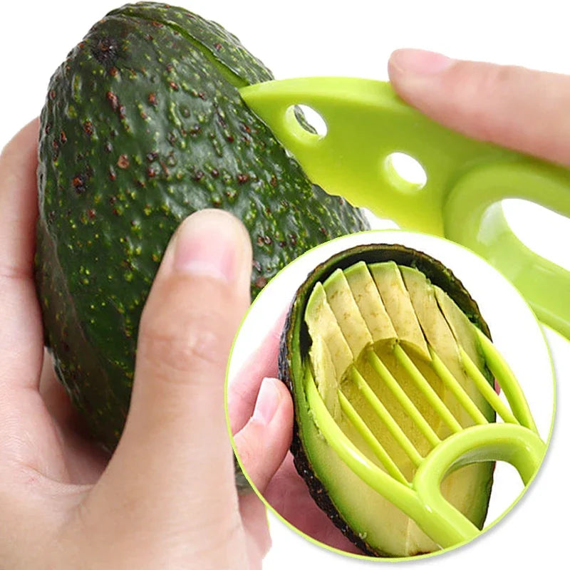 Flesh Separator Kiwi Avocado Cutter Knife Detachable Shea Corer Fruit Slicer Peeler Salad Lemon Peeling Tools Kitchen Gadgets