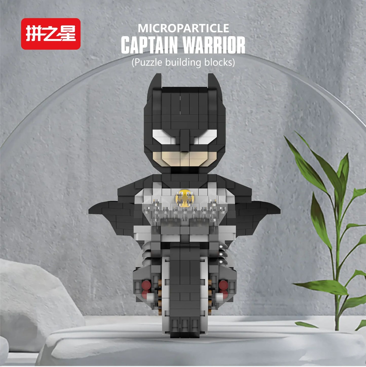 Batman 3D Puzzle Micro Building Blocks Figure DC Superman Motorcycle Super Heroes Model Movie Mini Bricks Toys For Kids Gifts