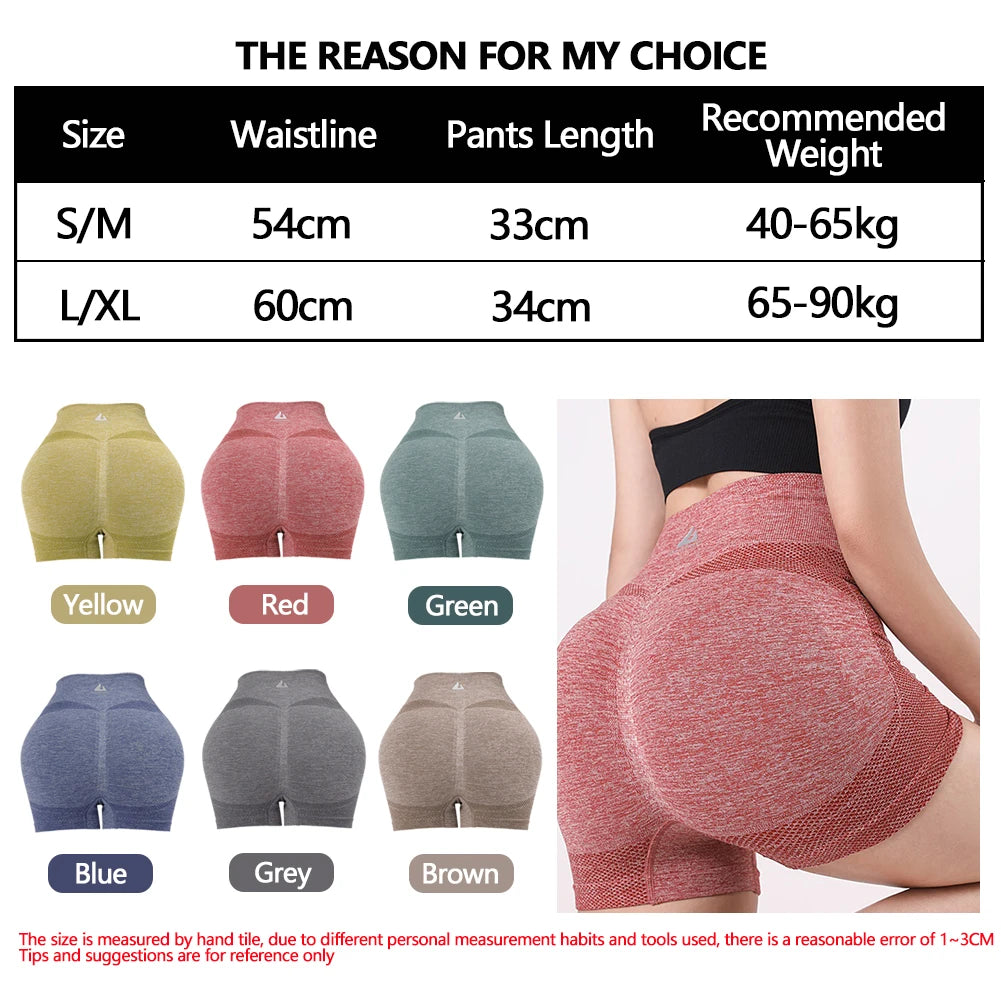 Women Shorts Sports Shorts For Women Cycling Jogging Fitness High Waist Push Up Gym Shorts Leggings Women Yoga Clothing