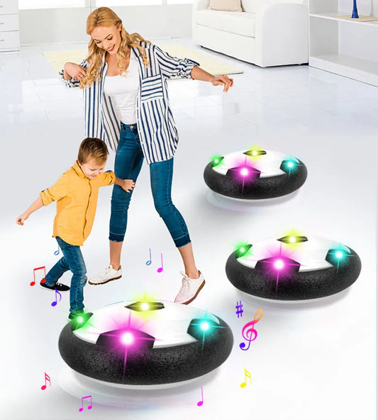 Hover Soccer Ball Toys for Children Electric Floating Football with LED Light Music Soccer Ball Outdoor Game Sport Toys for Kids