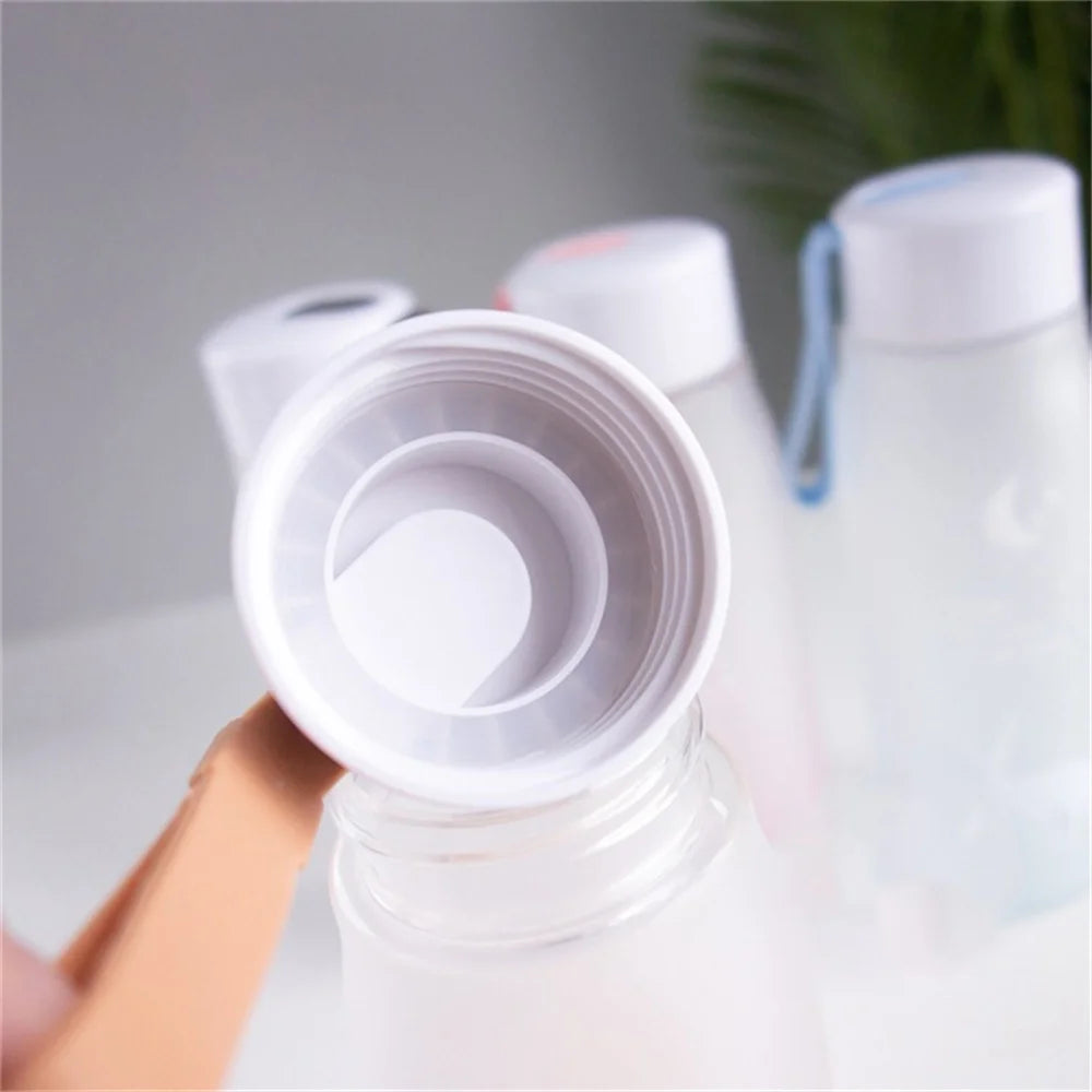 500/560ml Water Bottle Leak Proof for Girls Kids Outdoor Travel Portable Leakproof Drinkware Plastic My Drink Bottle Low price