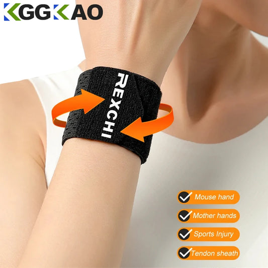 1Piece Wrist Compression Brace Elastic Wrist Support Strap Fitness Weightlifting,Tendonitis,Carpal Tunnel Arthritis,Pain Relief