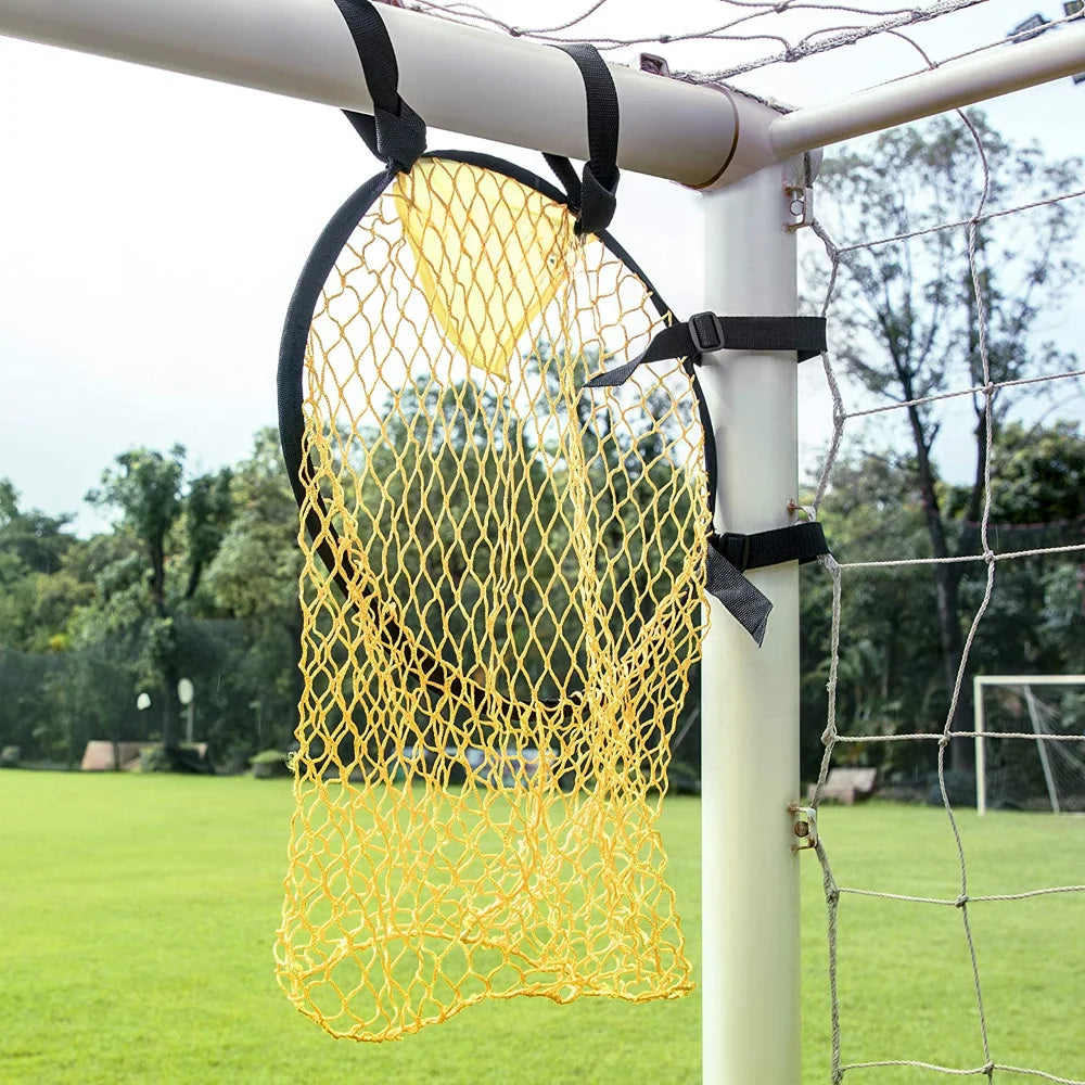 Soccer Training Shooting 1/2pcs Net Equipment Football Training Target Net Goal Youth Free Kick Practice Shooting Soccer Topshot