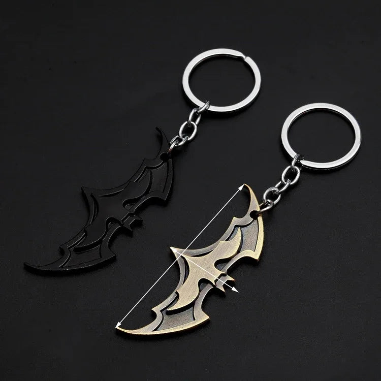 9cm DC Batman Keychain Figure The Dark Knight Rises Periphery Collectible Model Manga Dolls Birthday Keychain Kids Gift Toys