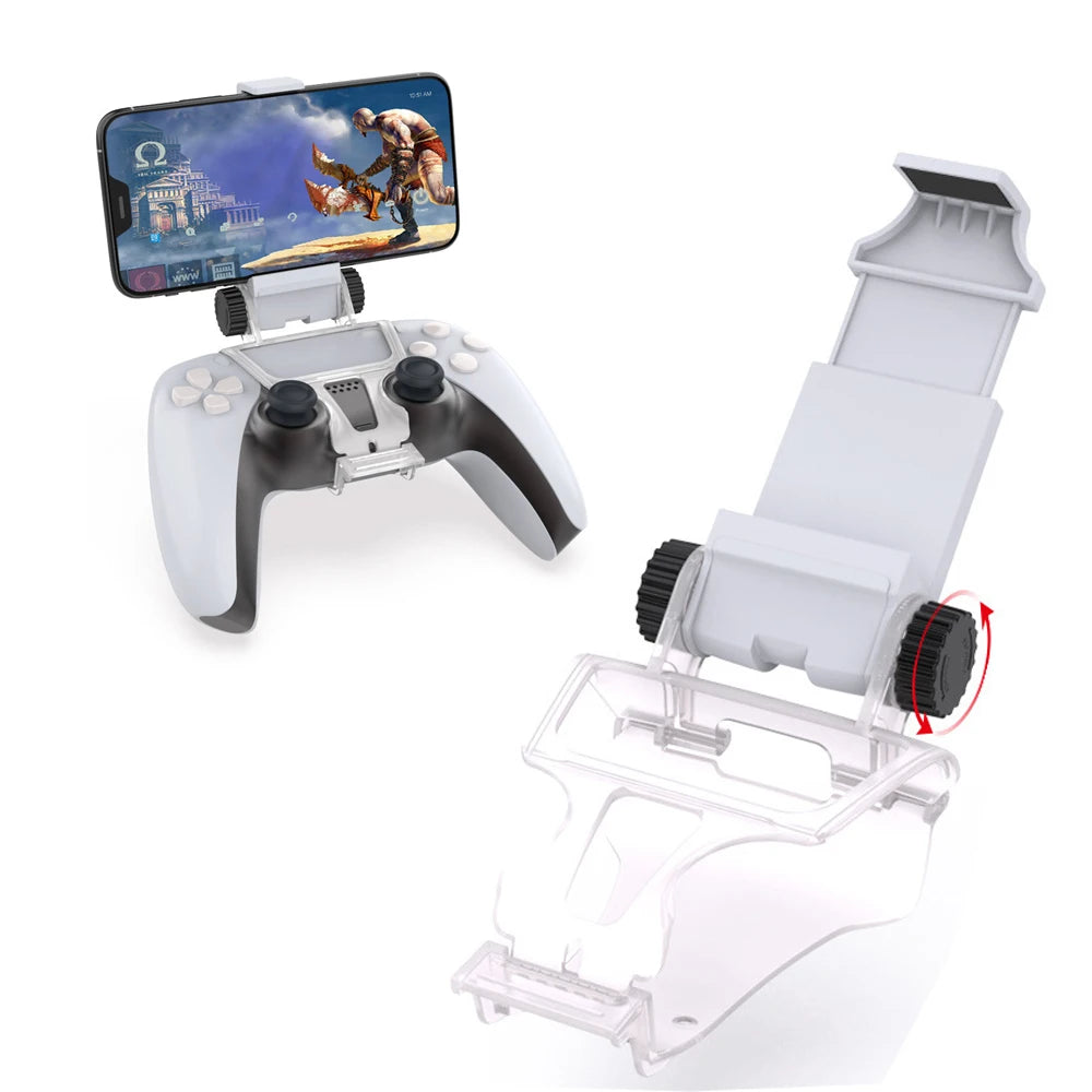 For PS5 Playstation 5 Gamepad Controller Smart Phone Cellphone Mount holder Support Clamp Clip Stand Phone Game Accessories