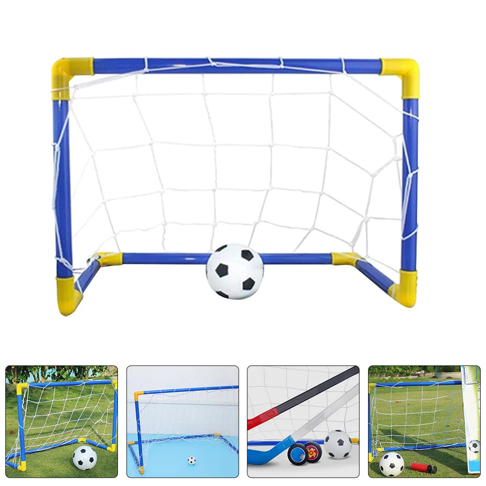 Outdoor Mini Soccer Goal Small Soccer Door Folding Football Goal Portable Kids Toy Football Sport For Indoors Outdoors Team Game